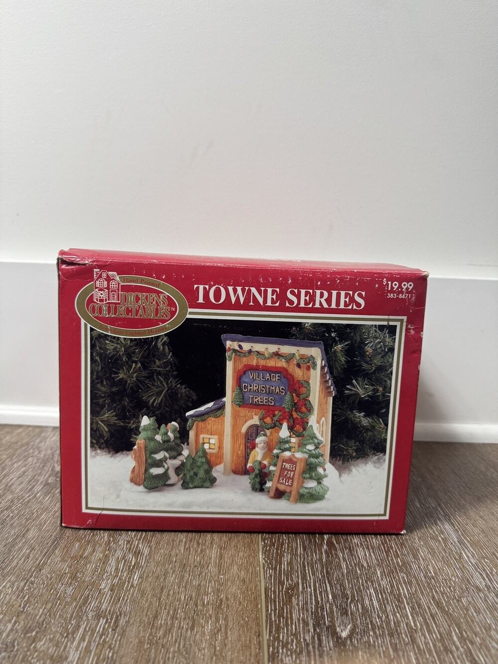1997 Dickens Collectibles Village Christmas Tree House - Tested & Works